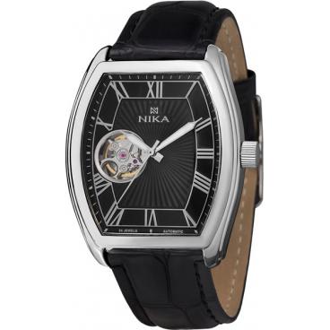 Мужские российские механические серебряные наручные часы Ника 1066.0.9.51A 1 Мужские российские механические серебряные наручные часы Ника 1066.0.9.51A 1