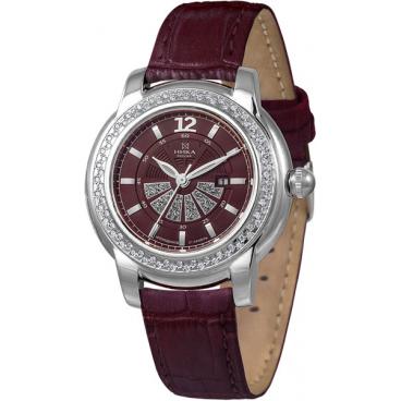 Женские российские механические серебряные наручные часы Ника 1071.2.9.64B 1