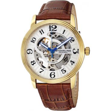 Мужские механические наручные часы Stuhrling 107BG.3335T2 1