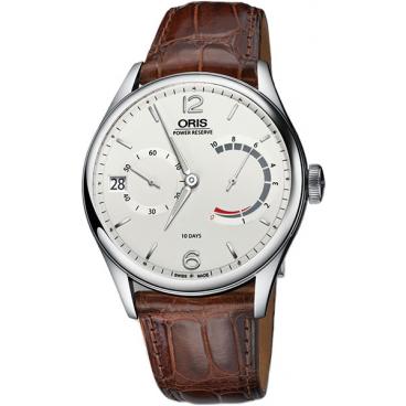 Мужские швейцарские механические наручные часы Oris 111-7700-40-31LS 1