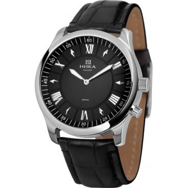 Мужские российские серебряные наручные часы Ника 1198B.0.9.53A 1