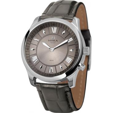 Мужские российские серебряные наручные часы Ника 1198B.0.9.73A 1