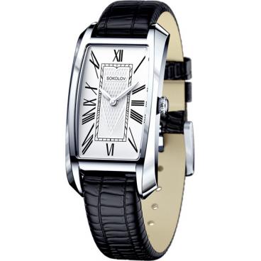 Женские российские серебряные наручные часы SOKOLOV 120.30.00.000.01.01.2 1