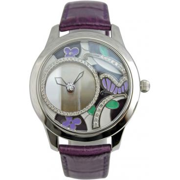 Женские российские серебряные наручные часы Ника 1209.32.9.82D 1