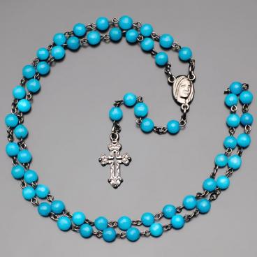 Колье бусы с подвесками Rico La Cara 1239-rlc с агатом 1