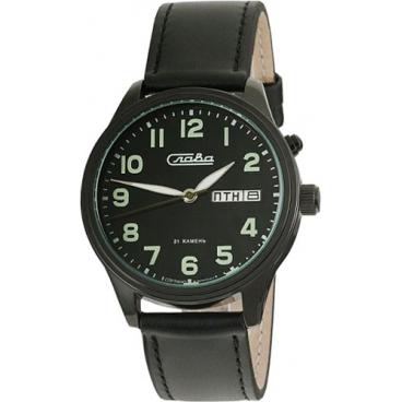 Мужские российские механические наручные часы Слава 1241418/300-2428 1 Мужские российские механические наручные часы Слава 1241418/300-2428 1