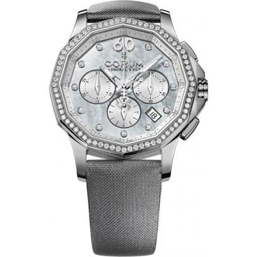 Женские швейцарские механические наручные часы Corum 132.101.47/F149-PK11 с хронографом 1