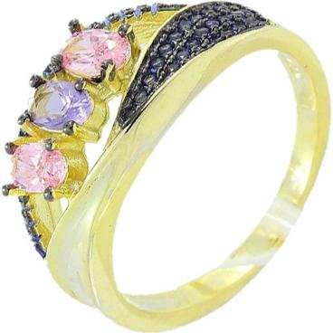 Серебряное кольцо Национальное Достояние 13K121321-nd с цирконием 1 Серебряное кольцо Национальное Достояние 13K121321-nd с цирконием 1