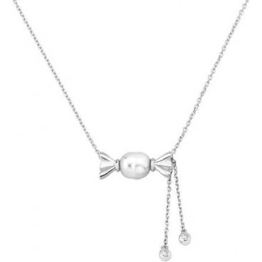 Колье цепь с подвесками Majorica 15096.01.6.000.010.1 с органическим жемчугом, цирконием 1 Колье цепь с подвесками Majorica 15096.01.6.000.010.1 с органическим жемчугом, цирконием 1