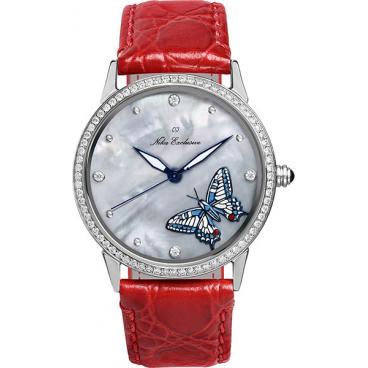 Женские российские серебряные наручные часы Ника 1860.53.9.16A 1