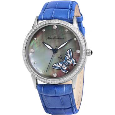 Женские российские серебряные наручные часы Ника 1860.53.9.17A 1