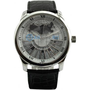 Мужские российские серебряные наручные часы Ника 1890.0.9.11A 1