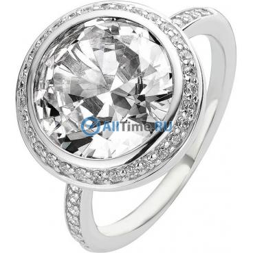 Серебряный перстень Ti Sento 1925ZI с цирконием 1 Серебряный перстень Ti Sento 1925ZI с цирконием 1