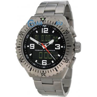Мужские титановые наручные часы Momentum 1M-SP24BS0 с хронографом 1