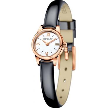 Женские российские золотые наручные часы SOKOLOV 211.01.00.000.01.05.3 1