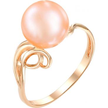Золотое кольцо De Fleur 21409A3 с жемчугом 1 Золотое кольцо De Fleur 21409A3 с жемчугом 1