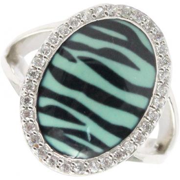 Серебряный перстень Silver Wings 21AR3300Z-E27-EF9/R-148 с эмалью с цирконием 1 Серебряный перстень Silver Wings 21AR3300Z-E27-EF9/R-148 с эмалью с цирконием 1