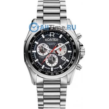 Мужские швейцарские наручные часы Roamer 220.837.41.55.20 с хронографом 1