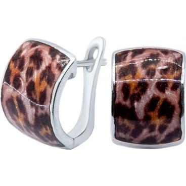 Серебряные серьги Silver Wings 22AE6137EM9-EF5/R-148 с эмалью 1 Серебряные серьги Silver Wings 22AE6137EM9-EF5/R-148 с эмалью 1