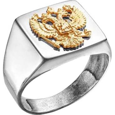 Мужская серебряная печатка перстень Национальное Достояние 2306375zh-nd 1 Мужская серебряная печатка перстень Национальное Достояние 2306375zh-nd 1