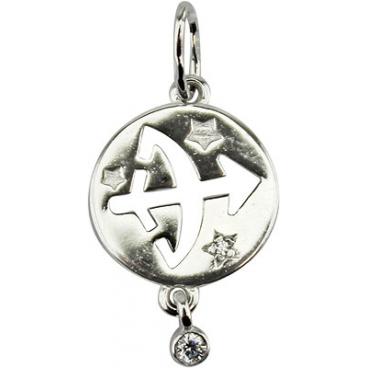 Серебряный кулон Национальное Достояние 23198-nd c фианитом 1 Серебряный кулон Национальное Достояние 23198-nd c фианитом 1