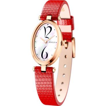 Женские российские золотые наручные часы SOKOLOV 235.01.00.000.05.03.2 1