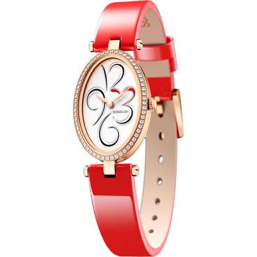 Женские российские золотые наручные часы SOKOLOV 236.01.00.001.03.06.2 1