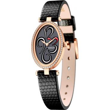 Женские российские золотые наручные часы SOKOLOV 236.01.00.001.04.01.2 1