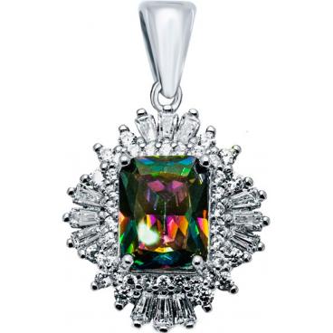 Серебряный кулон Silver Wings 23QSEGG00914c-19 с цирконием, кварцем 1 Серебряный кулон Silver Wings 23QSEGG00914c-19 с цирконием, кварцем 1