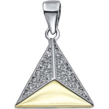 Серебряный кулон Silver Wings 23SET11086gp-113 с цирконием 1 Серебряный кулон Silver Wings 23SET11086gp-113 с цирконием 1