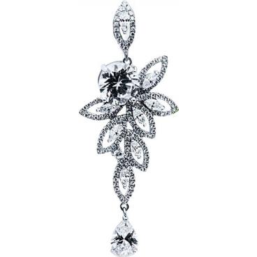 Серебряный кулон Silver Wings 23SET7580-113 с цирконием 1 Серебряный кулон Silver Wings 23SET7580-113 с цирконием 1