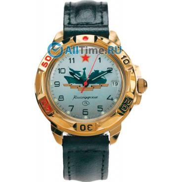 Мужские российские механические наручные часы Восток Командирские 439823 1