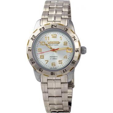 Мужские российские механические наручные часы Восток 291734 1