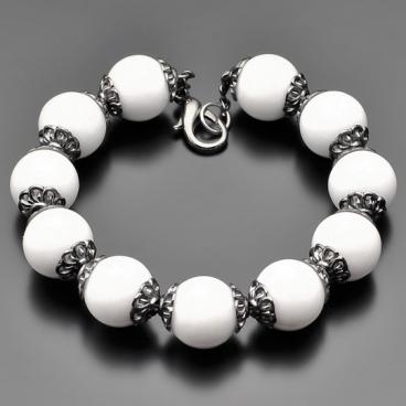 Браслет из бусин Rico La Cara 3129-rlc с агатами 1