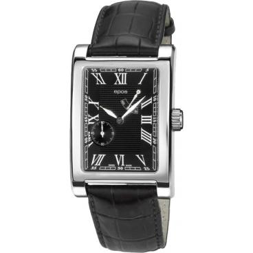 Мужские швейцарские механические наручные часы Epos 3327.998.20.25.25 1