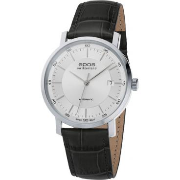Мужские швейцарские механические наручные часы Epos 3387.152.20.18.15 1