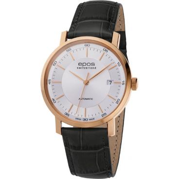 Мужские швейцарские механические наручные часы Epos 3387.152.24.18.15 1