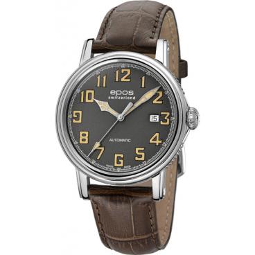 Мужские швейцарские механические наручные часы Epos 3390.152.20.34.27 1 Мужские швейцарские механические наручные часы Epos 3390.152.20.34.27 1