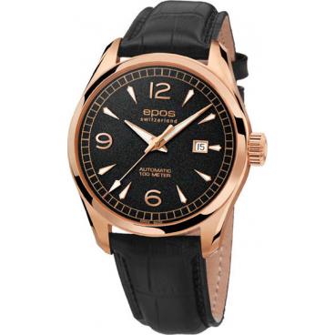 Мужские швейцарские механические наручные часы Epos 3401.132.24.55.25 1