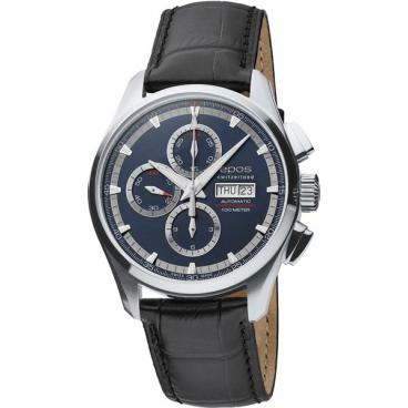 Мужские швейцарские механические наручные часы Epos 3433.228.20.16.25 с хронографом 1