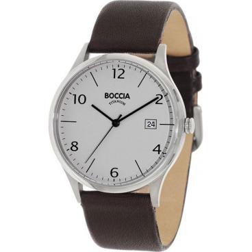 Мужские титановые наручные часы Boccia Titanium 3585-02 1 Мужские титановые наручные часы Boccia Titanium 3585-02 1