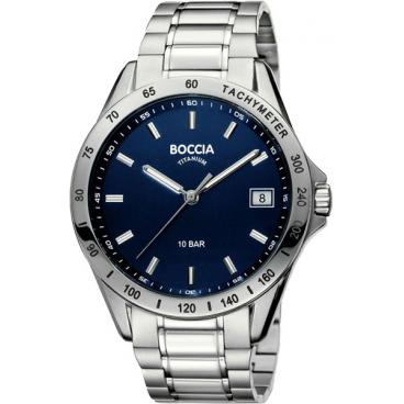Мужские титановые наручные часы Boccia Titanium 3597-01 1