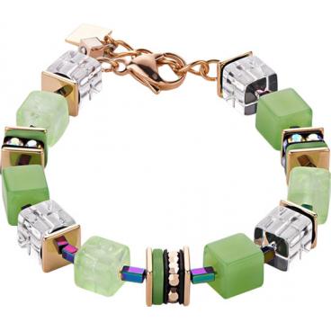 Браслет из бусин Coeur de Lion 4797/30-0500 с кристаллами Swarovski, стеклом 1