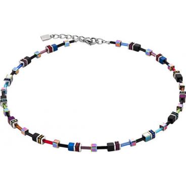 Колье ожерелье Coeur de Lion 4838/10-1500 с стеклом, горным хрусталем, кристаллами Swarovski 1