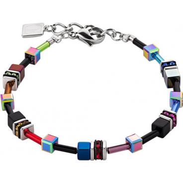 Браслет из бусин Coeur de Lion 4838/30-1500 с кристаллами Swarovski, стеклом, горным хрусталем 1