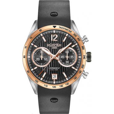 Мужские швейцарские наручные часы Roamer 510.902.39.54.05 с хронографом 1