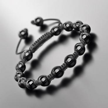 Жесткий браслет из бусин Rico La Cara 5140-rlc с марблитом 1