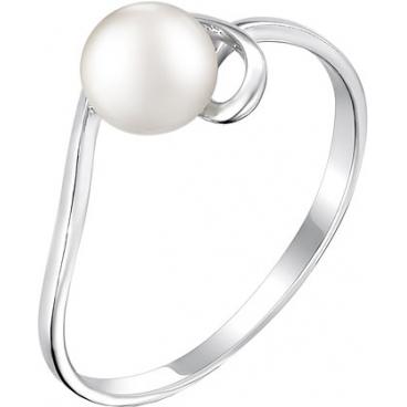 Серебряное кольцо De Fleur 51514S1 с жемчугом 1 Серебряное кольцо De Fleur 51514S1 с жемчугом 1