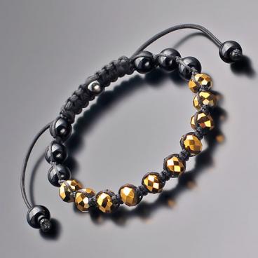 Жесткий браслет из бусин Rico La Cara 5166-rlc с стеклярусом 1