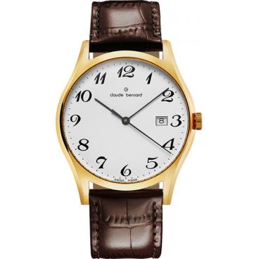 Мужские швейцарские наручные часы Claude Bernard 53003-37JBB 1 Мужские швейцарские наручные часы Claude Bernard 53003-37JBB 1